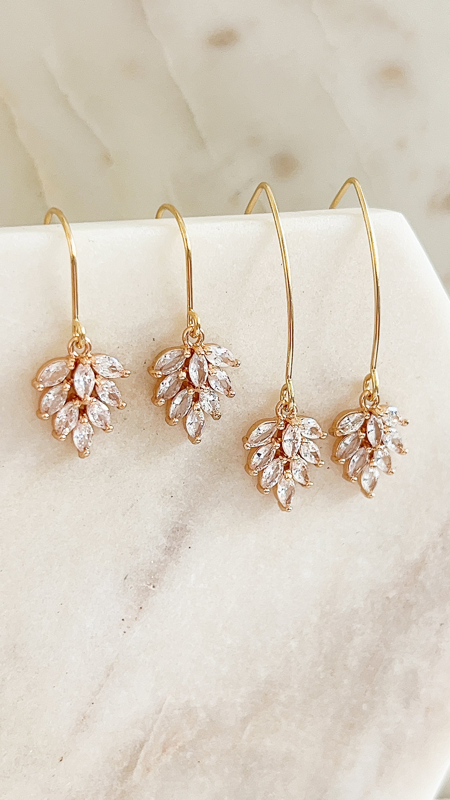 Florence Drop Earrings - Long