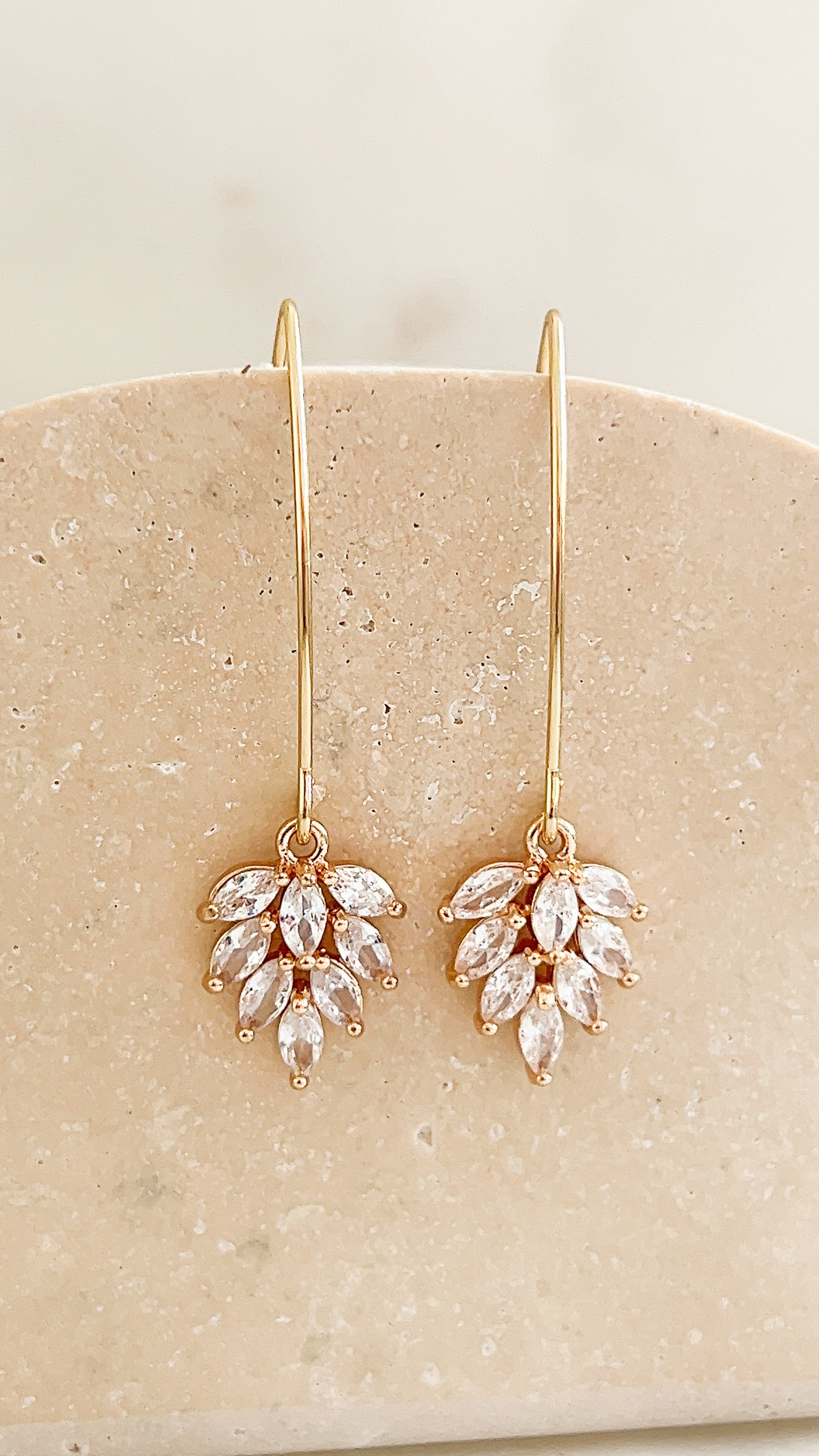 Florence Drop Earrings - Long