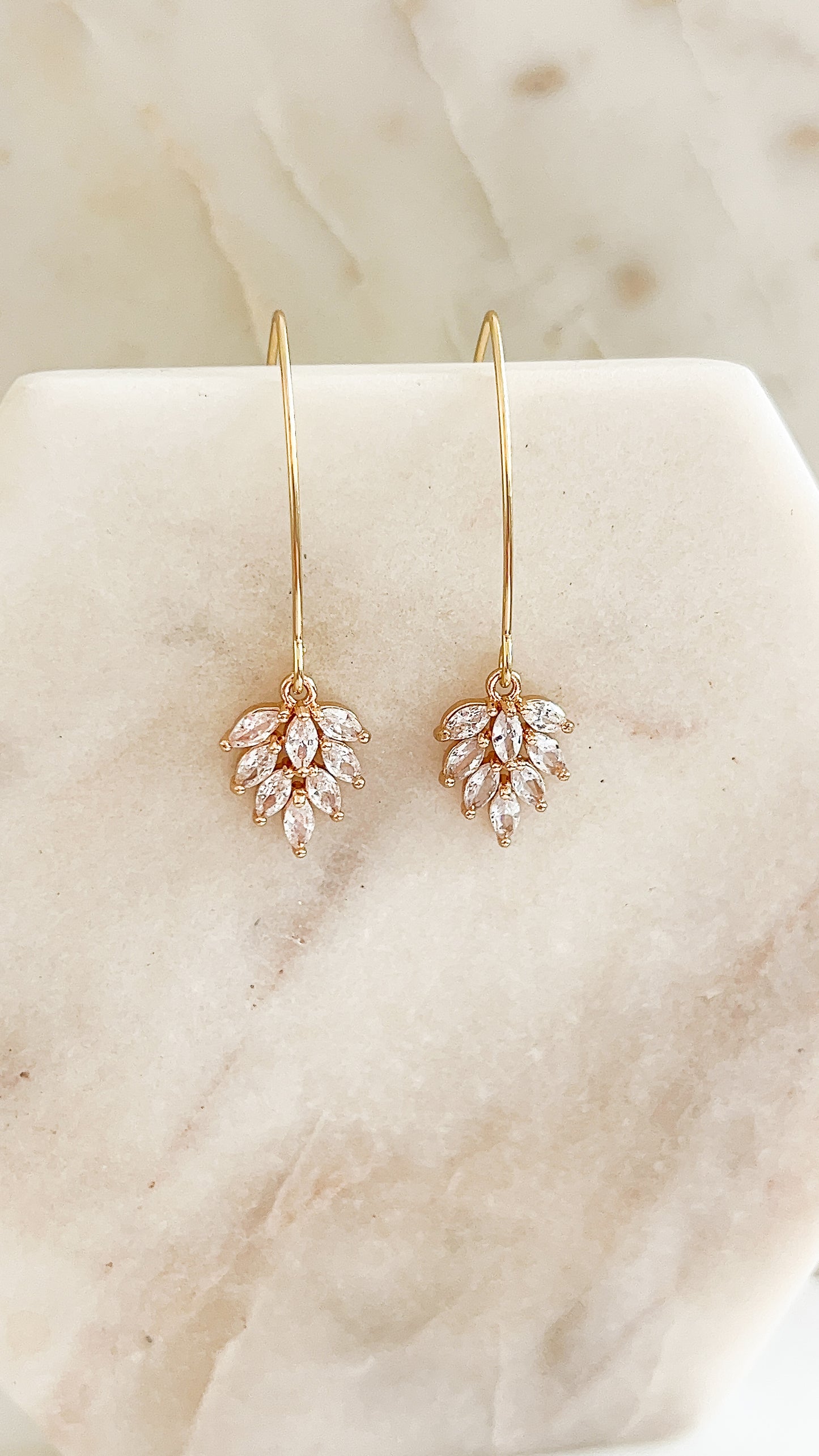 Florence Drop Earrings - Long