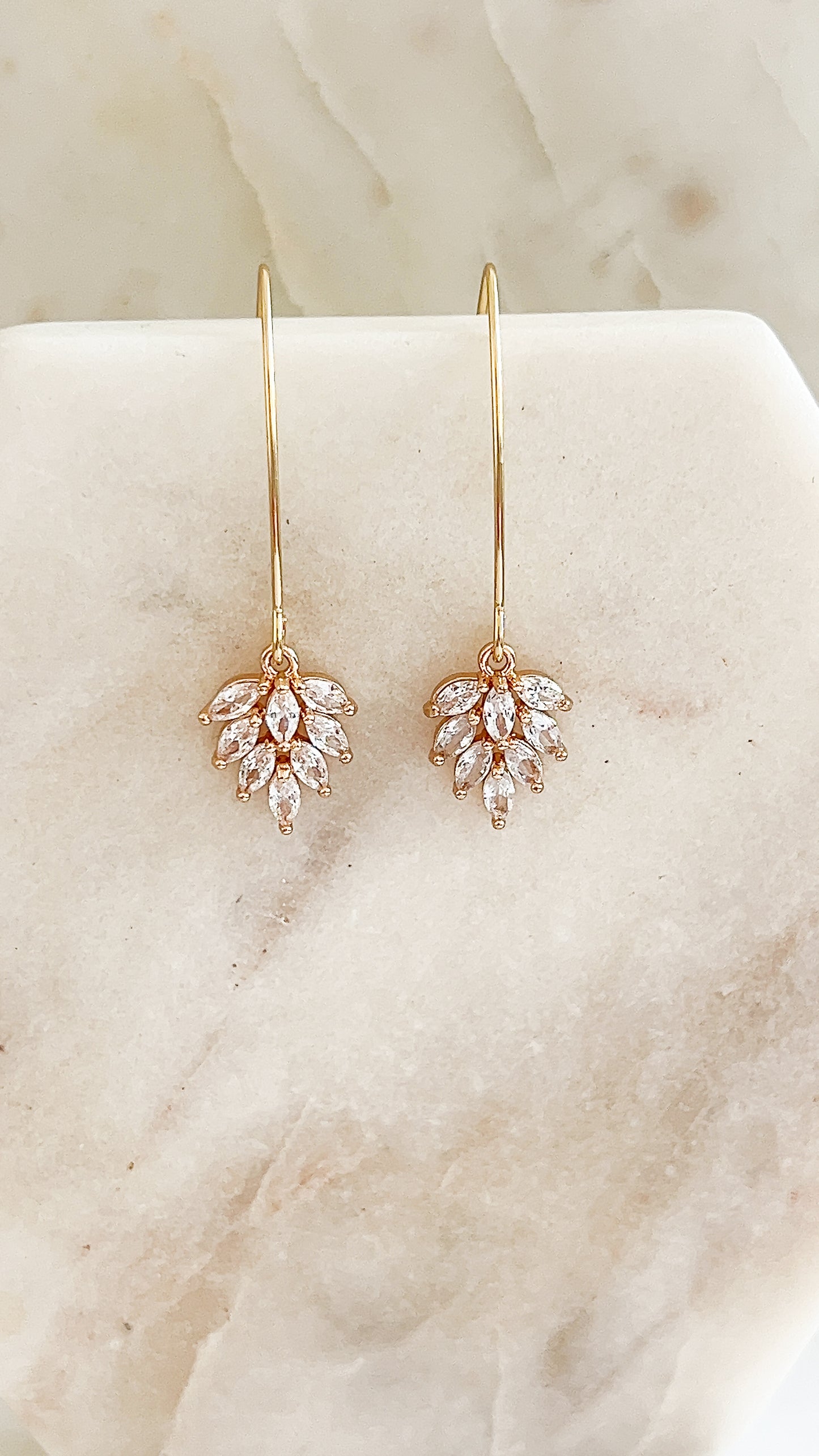 Florence Drop Earrings - Long