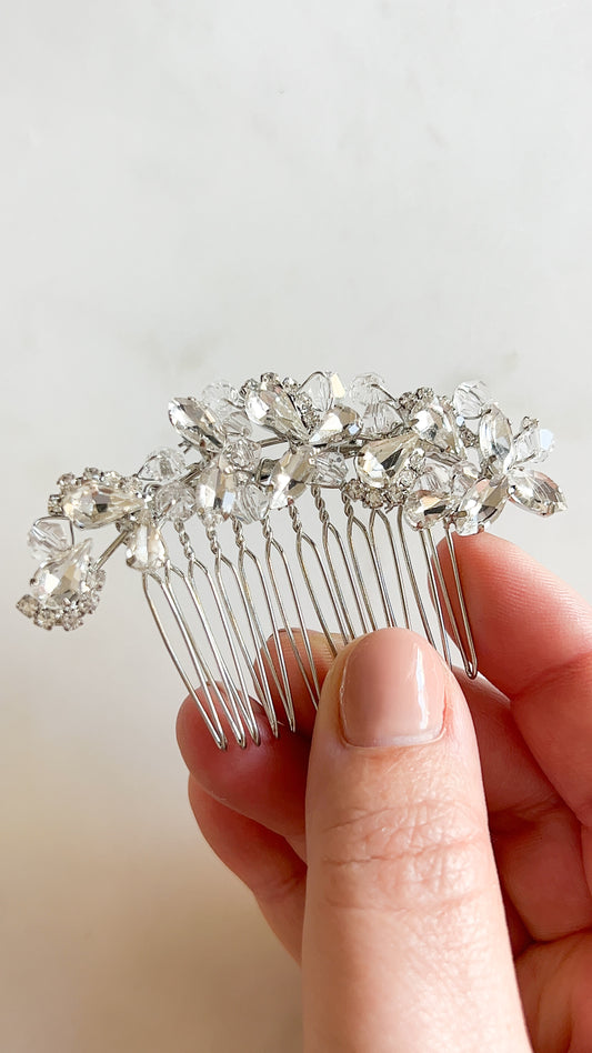 Aurora Hair Comb - Silver