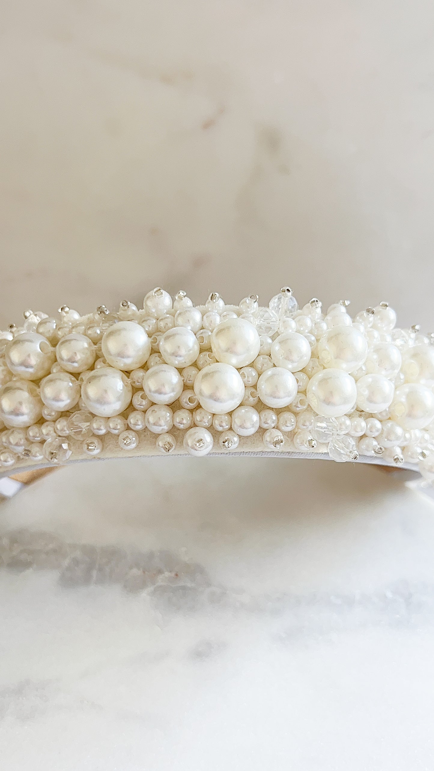 Genevieve Pearl Headband