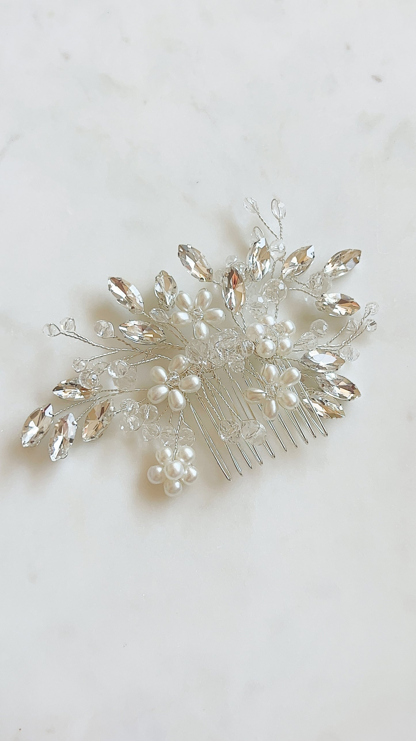 Pixie Hair Comb - Silver