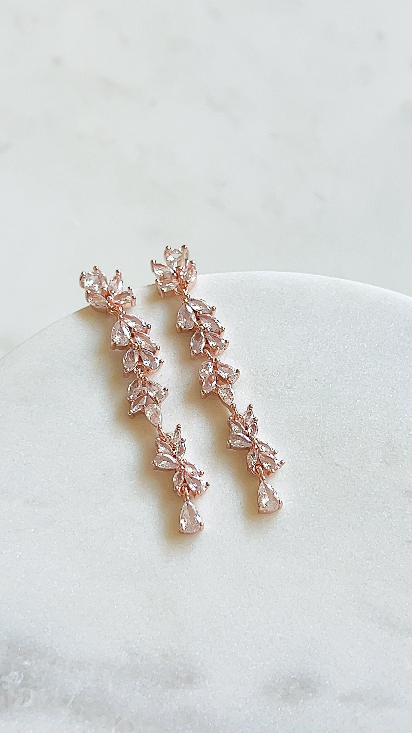 Margot  Earrings - Rose Gold