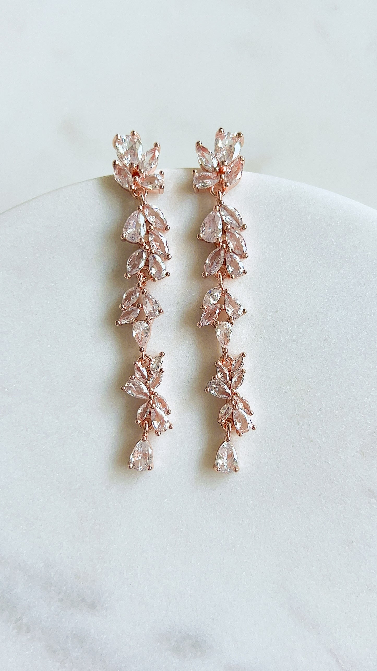 Margot  Earrings - Rose Gold